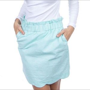 Lauren James Mint Gingham Skirt